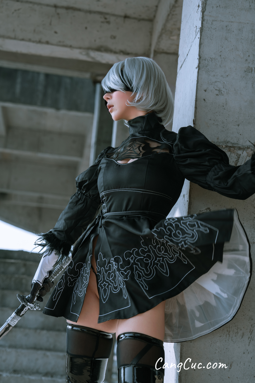 Coser@云溪溪 (Yunx1x1) & 奶桃 – 2B本 YoRHa No.2 Type B 下 ảnh 135